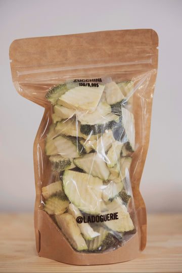 Courgettes lyophilisées - La doguerie ®