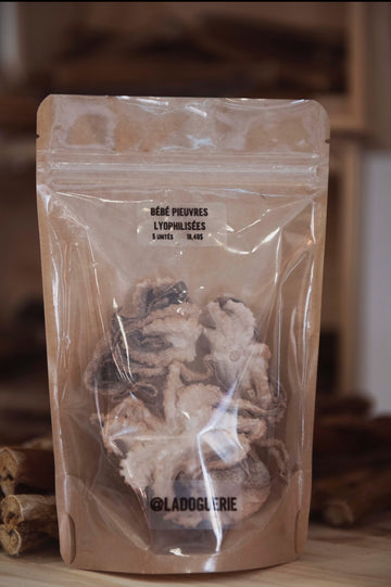 Bébés pieuvres lyophilisées - La Doguerie ®
