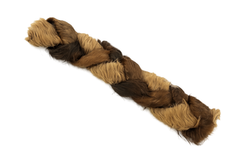 Tresse de boeuf avec fourrure 10-12 po