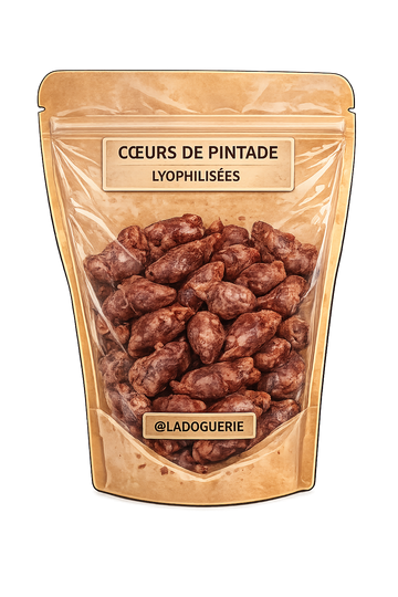 Coeurs de pintade lyophilisées - La doguerie ®