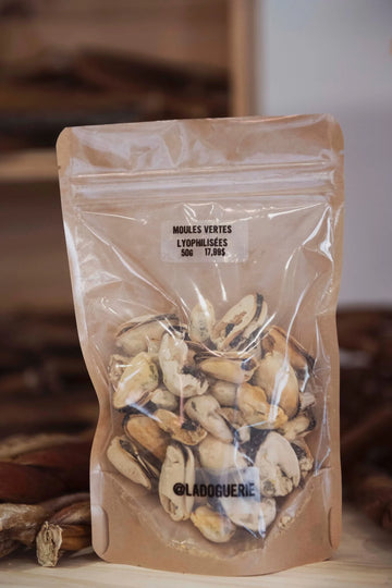 Moules vertes lyophilisées - La Doguerie ®