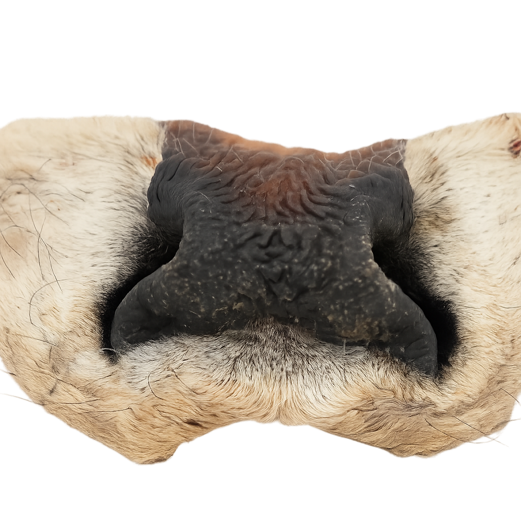 Museau de bœuf avec fourrure