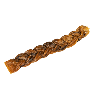 Pizzle de porc tressé 8-10 po